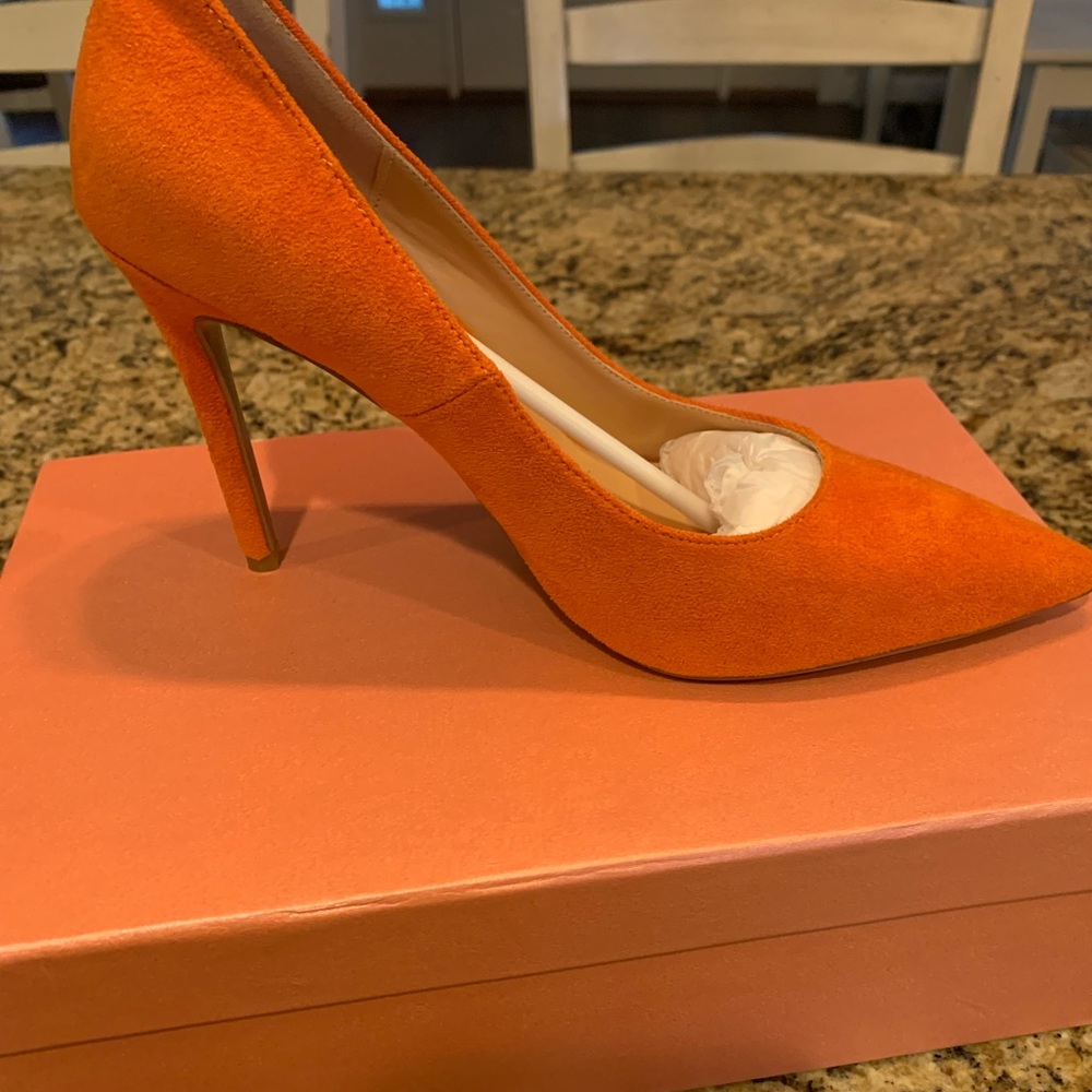 Orange heels